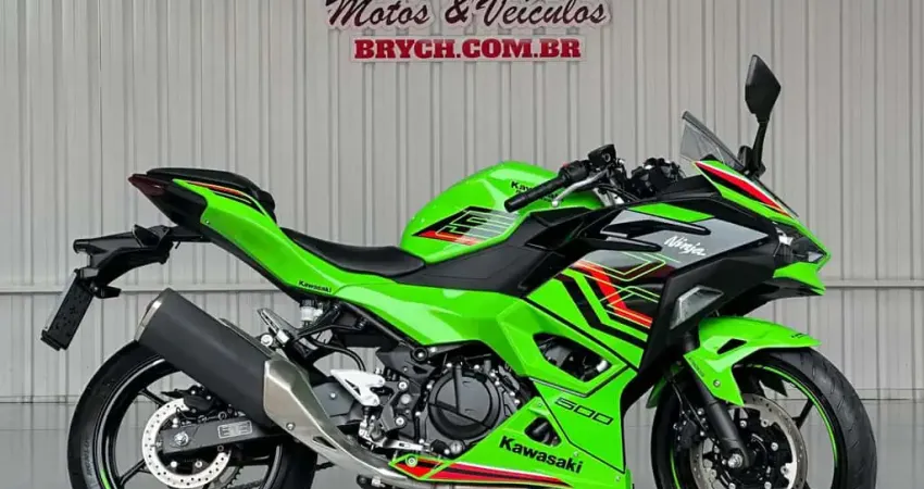 Kawasaki Ninja 500 SE ABS - Verde - 2024/2025
