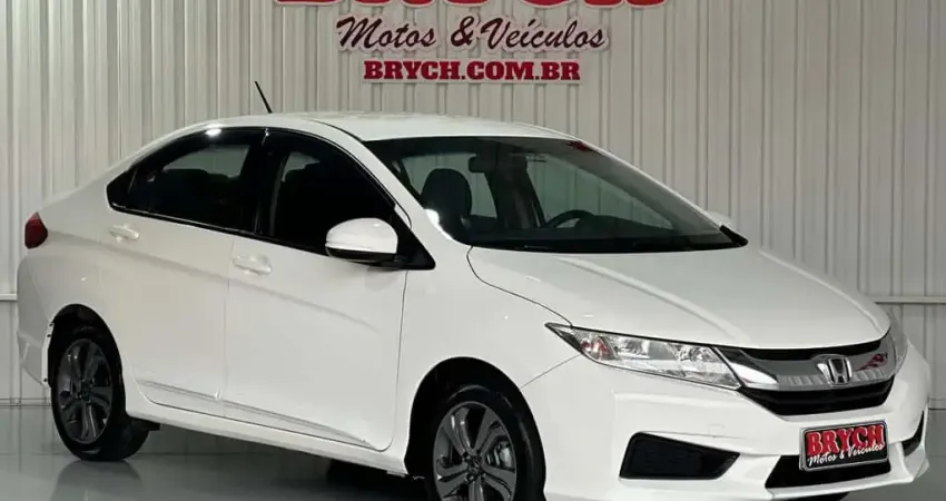 Honda City LX 1.5 Flexone 16V 5p Aut.  - Branca - 2016/2016