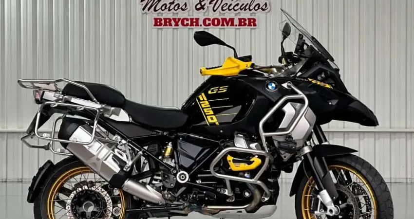 BMW R 1250 GS ADVENTURE PREMIUM 40 ANOS ABS - Preta - 2021/2021