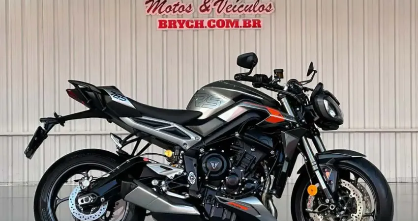 Triumph Street Triple 765 RS ABS - Prata - 2023/2023