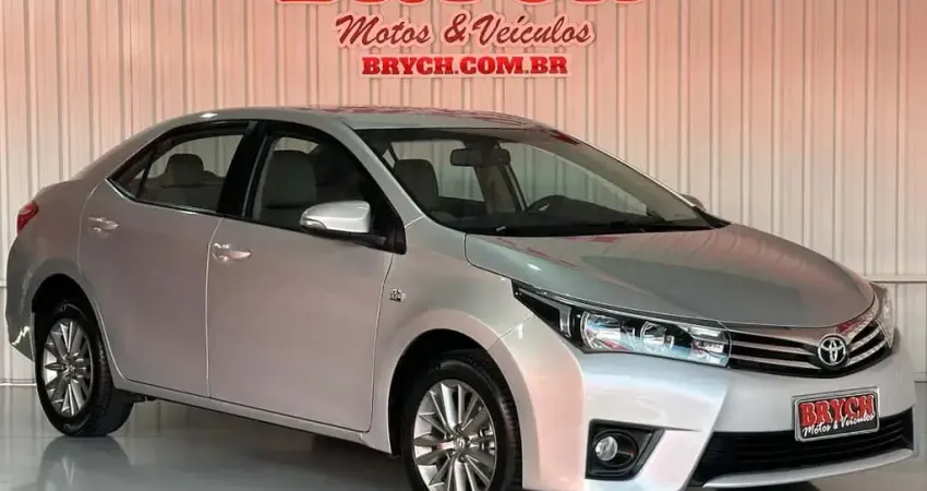 Toyota Corolla XEi 2.0 Flex 16V Aut.  - Prata - 2015/2016