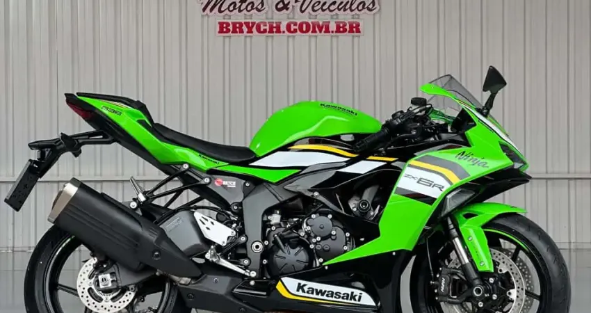 Kawasaki Ninja ZX 6r 636cc KRT ABS - Verde - 2025/2025