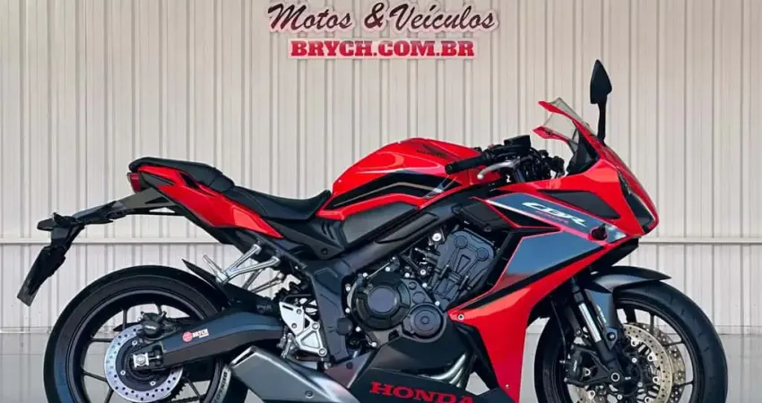 Honda CBR 650 R ABS - Vermelha - 2023/2024