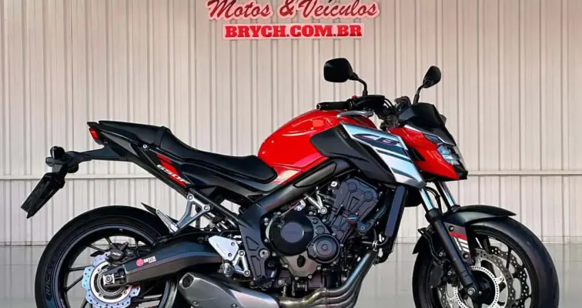 Honda CB 650F ABS - Vermelha - 2017/2018