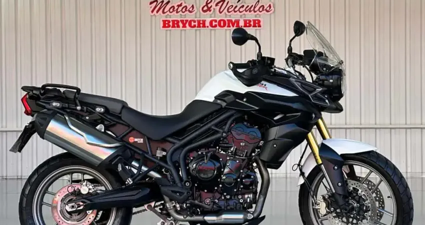Triumph Tiger 800 ABS - Branca - 2014/2014