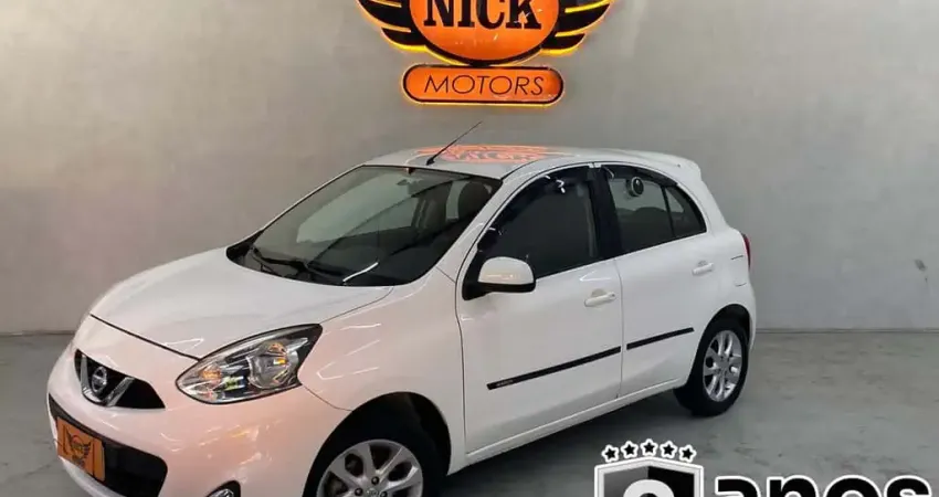 NISSAN MARCH SV 1.6 16V FlexStart 5p Mec.