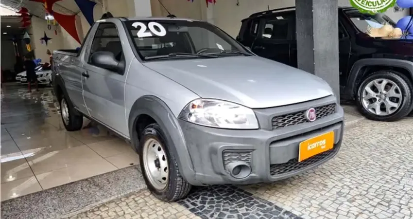 Fiat Strada 2020 1.4 mpi hard working cs 8v flex 2p manual