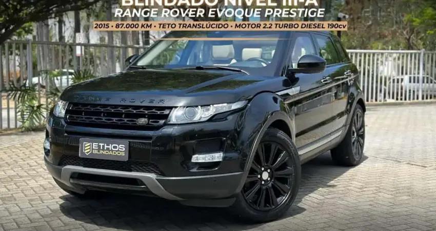 Land rover Range rover evoque 2015 2.2 sda prestige 4x4 16v diesel 4p automático