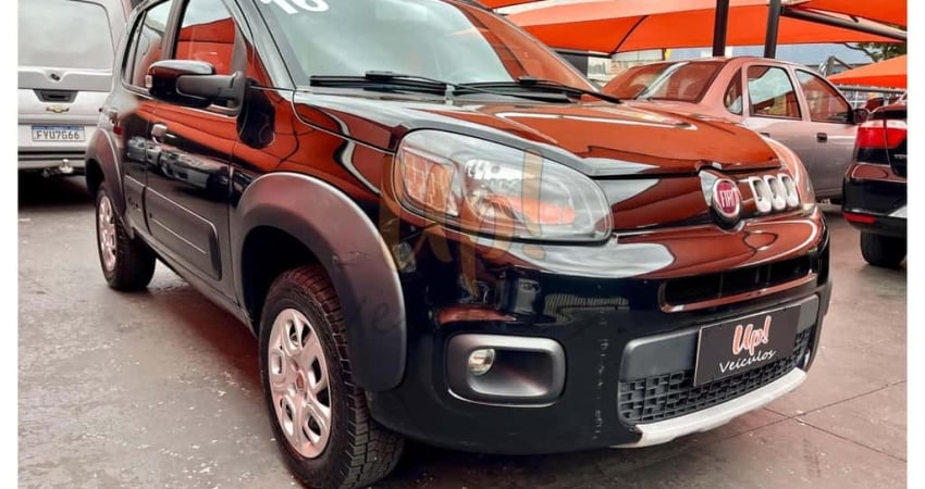 Fiat Uno WAY 1.4 - Preta - 2016/2016