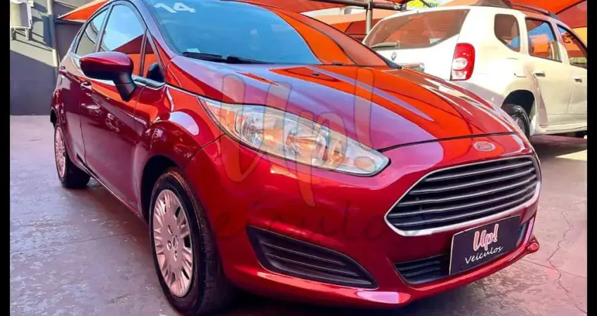 Ford Fiesta HA 1.5L S - Vermelha - 2013/2014