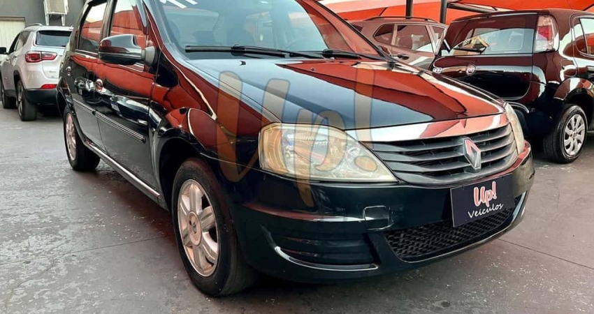 Renault Logan EXP 16 - Preta - 2010/2011