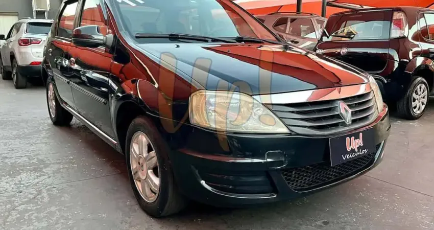 Renault Logan EXP 16 - Preta - 2010/2011