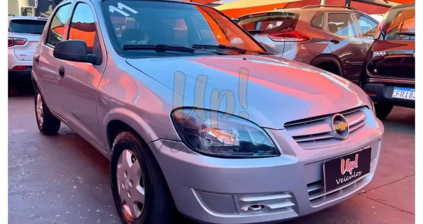 Chevrolet Celta M/ 4P SPIRIT - Prata - 2010/2011