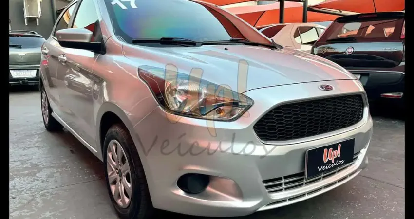 Ford KA SE 1.0 HA B - Prata - 2016/2017