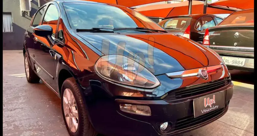 Fiat Punto ATTRACTIVE - Preta - 2015/2016