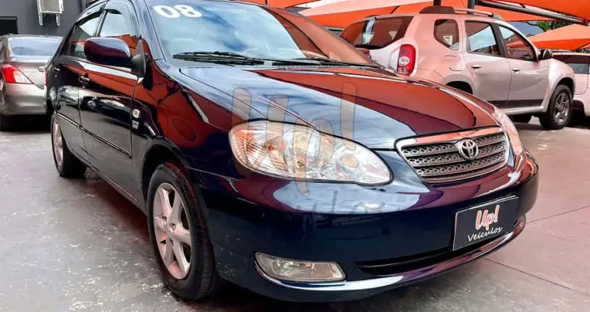 Toyota Corolla XLI18FLEX - Azul - 2007/2008