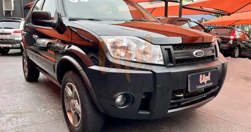 Ford EcoSport 1.6 4P XLS FLEX - Preta - 2007/2008