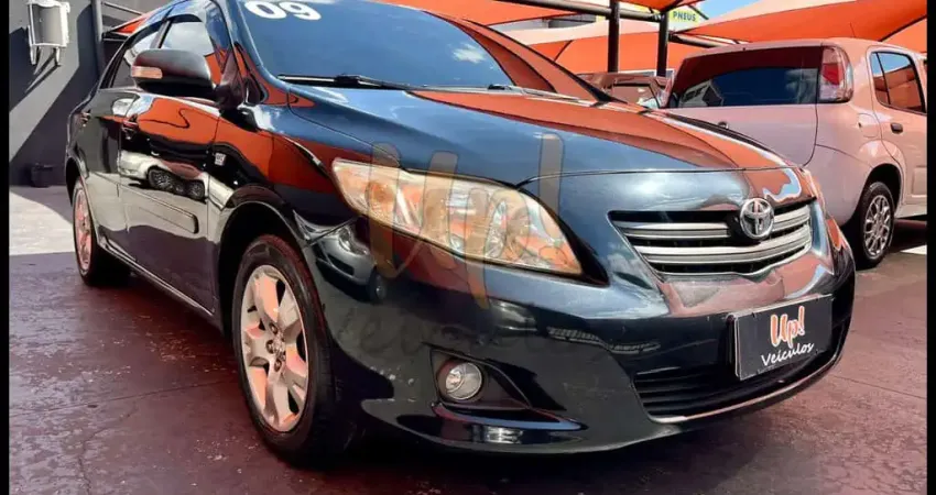 Toyota Corolla 1.8 16V 4P XEI FLEX - Preta - 2008/2009