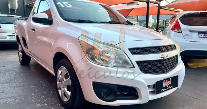Chevrolet Montana  LS 1.4 (Flex)  - Branca - 2014/2015