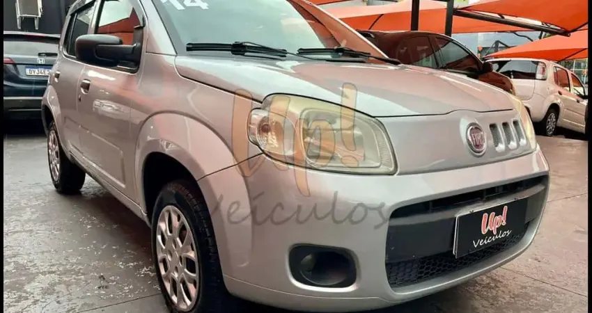 Fiat Uno 1.0 FIRE EVO VIVACE  - Prata - 2013/2014