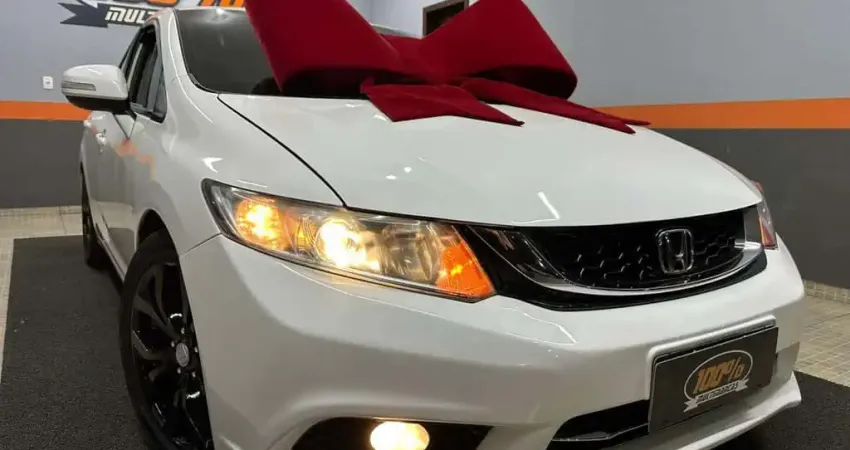 Honda Civic LXR - Branca - 2014/2015