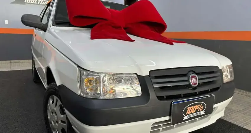 Fiat Mille UNO  ECONOMY - Branca - 2012/2012