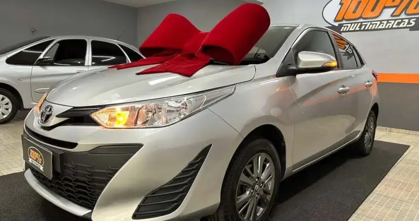 Toyota Yaris HA PLS15CNT - Prata - 2020/2020
