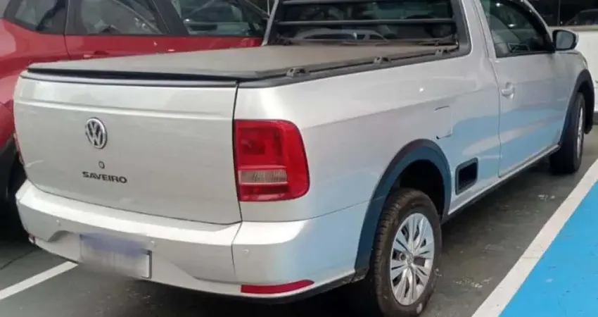 Volkswagen Saveiro 1.6 TRENDLINE - Prata - 2019/2020