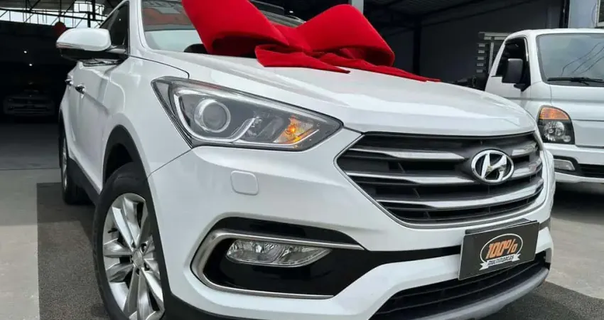 Hyundai Santa Fé 7 Lugares - Branca - 2018/2019