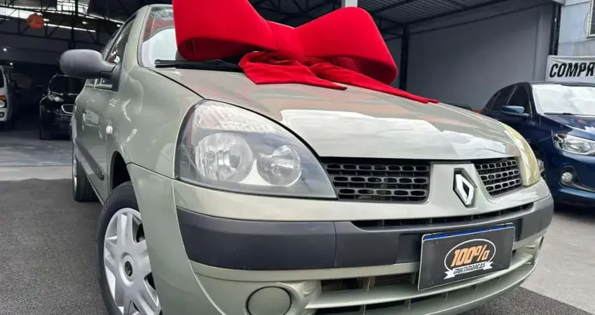 Renault Clio Completo - Bege - 2004/2005