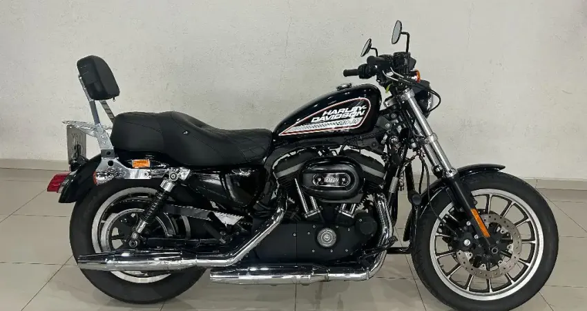 HARLEY DAVIDSON XL 883 R****MOTOCICLETA SUPER CONSERVADA *** ESCAPEMENTO ESPORTIVO VAI JUNTO *** PNE