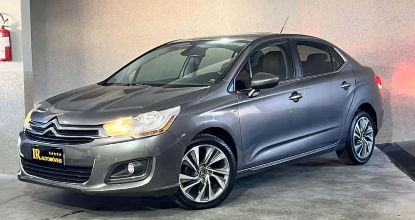 CITROEN C4 LOUNGE 1.6 EXCLUSIVE 16V TURBO GASOLINA 4P AUT 2016