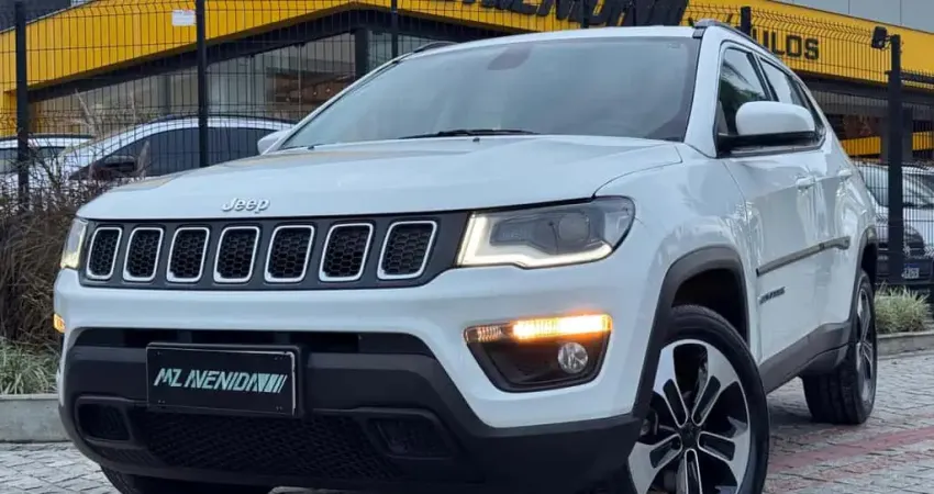 Jeep Compass LONGITUDE 2.0 4x4 Dies. 16V Aut.  - Branca - 2018/2018