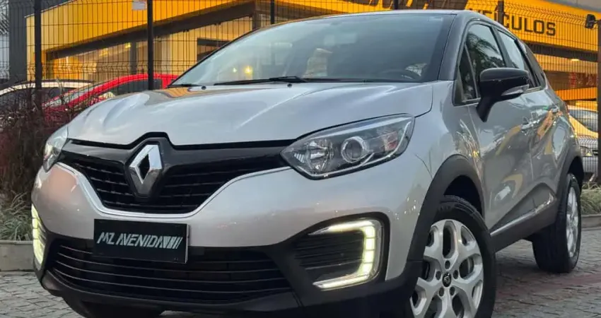 Renault Captur Life 1.6 16V Flex 5p Aut.  - Prata - 2018/2019