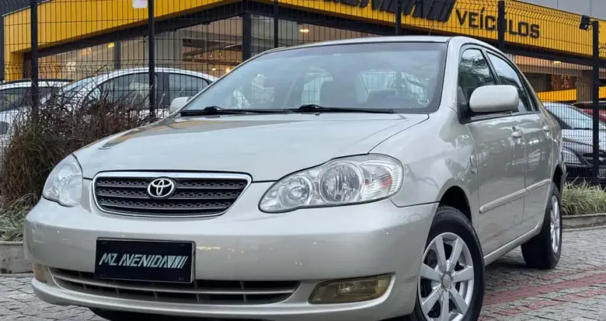Toyota Corolla XLi 1.6 16V 110cv Aut.  - Bege - 2007/2008
