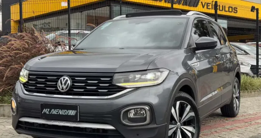 Volkswagen T-Cross Hig. 250 TSI 1.4 Flex 16V 5p Aut - Cinza - 2020/2021