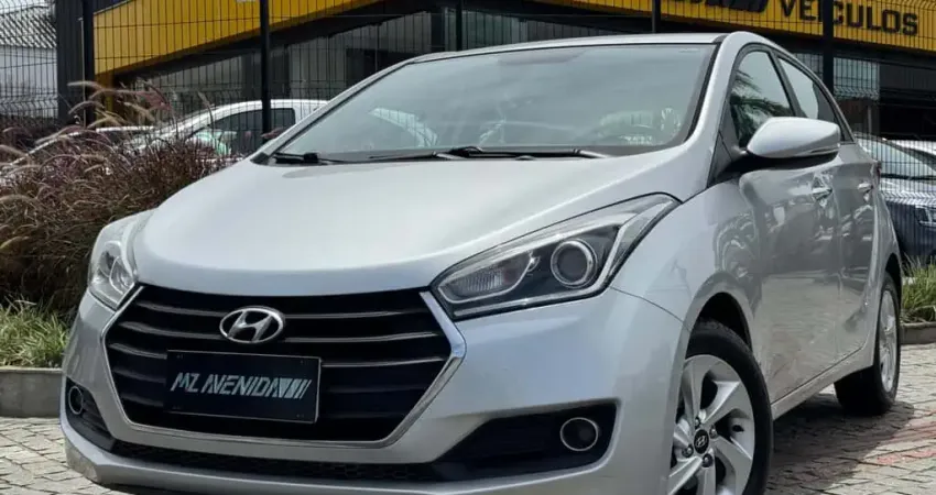 Hyundai HB20 Premium 1.6 Flex 16V Aut. - Prata - 2015/2016