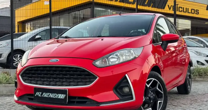 Ford Fiesta SE 1.6 16V Flex 5p  - Vermelha - 2018/2018