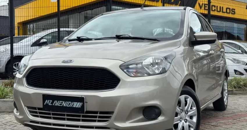 Ford KA 1.0 SE/SE Plus TiVCT Flex 5p  - Prata - 2016/2017