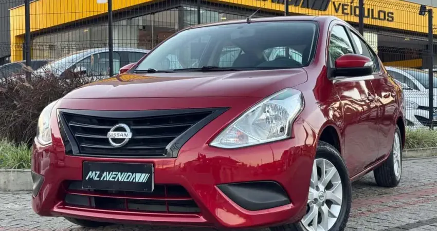 Nissan Versa SV 1.6 16V FlexStart 4p Aut.  - Vermelha - 2019/2020