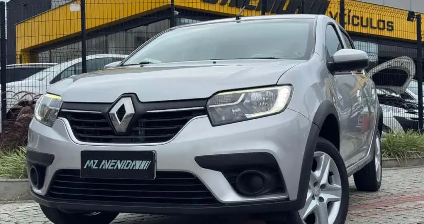 Renault Sandero ZEN 1.6 AUT CVT 2020 - Prata - 2019/2020