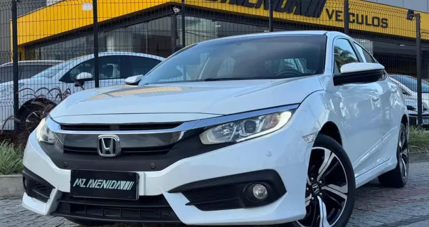 Honda Civic EXL 2.0 AUT 2019 - Branca - 2019/2019