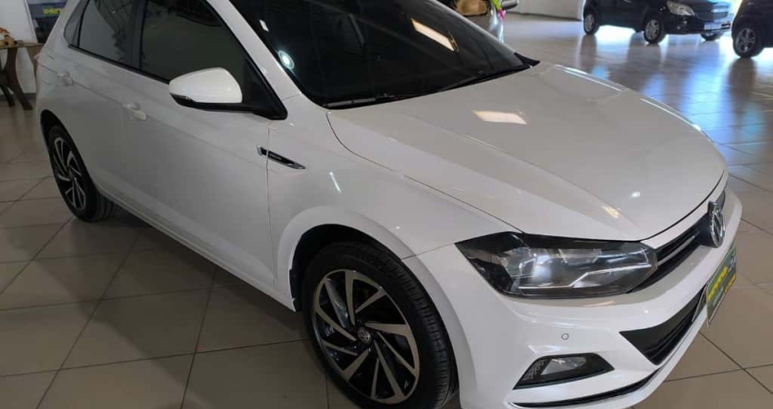 Volkswagen Polo Highline 200 TSI 1.0 Flex 12V Aut.  - Branca - 2019/2020