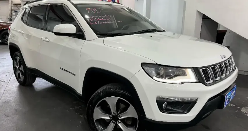 Jeep Compass Longitude 2.0 TurboDiesel 4x4 2017 automático 