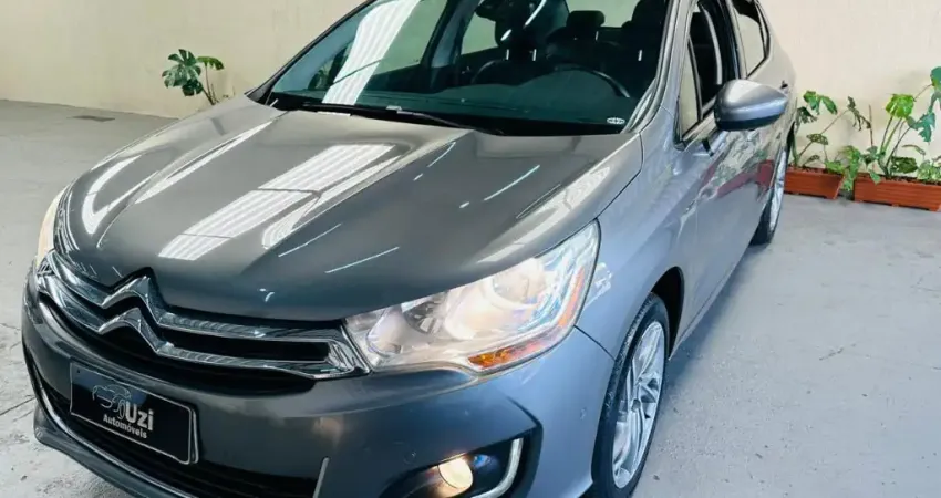 Citroen C4 Lounge Exclusive 1.6 Thp Turbo 2014 Completo Automático