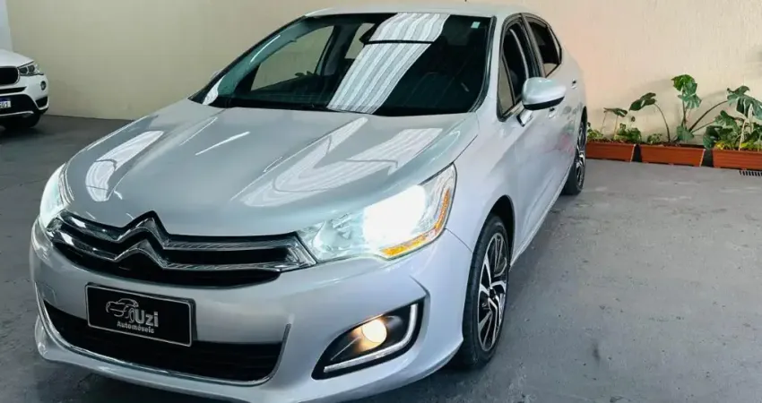 Citroen C4 lounge tendance 1.6 thp flex 2015 Completo Automático