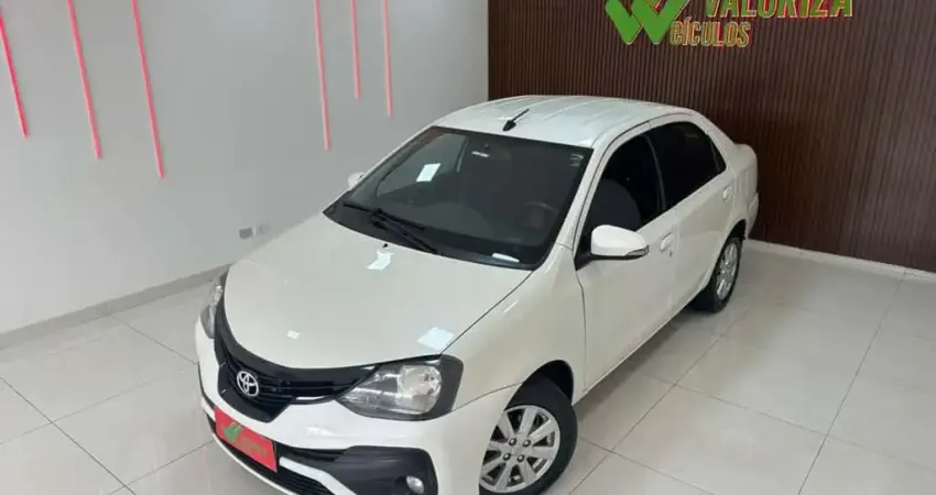 TOYOTA ETIOS X Plus Sedan 1.5 Flex 16V 4p Mec.