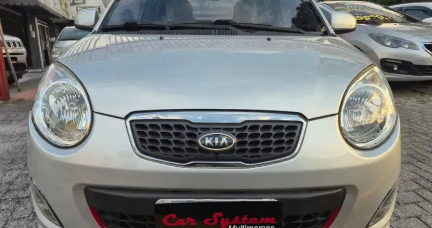 kia picanto automático impecável baixo km