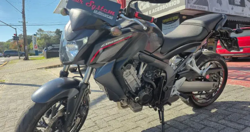 HONDA CB650F IMPECAVEL ANO 2015