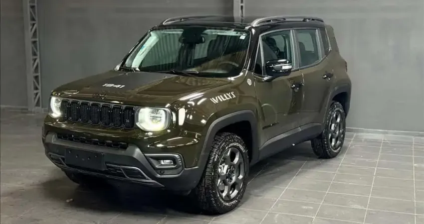 Jeep Renegade 2026 1.3 t270 turbo flex willys 4x4 at9